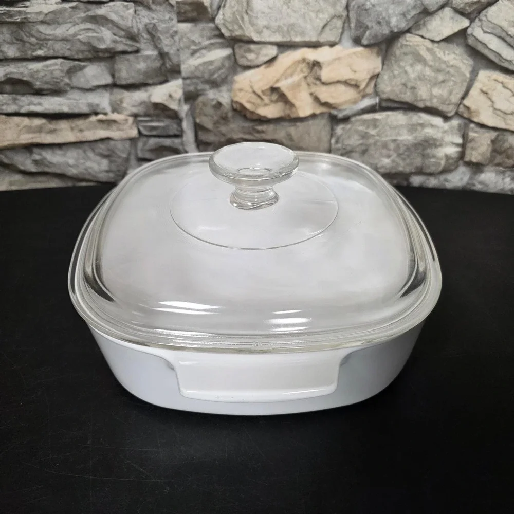 Corning Ware Casserole Dish Cornflower Blue A-2-B 2‎ Quart Americana Kitchen